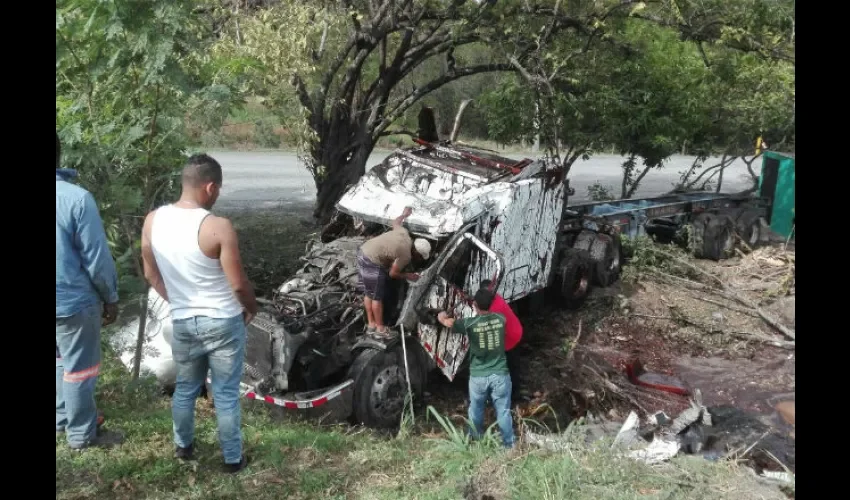 Accidente de tránsito en Loma Campana