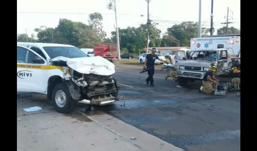 Accidente de tránsito en Veraguas 