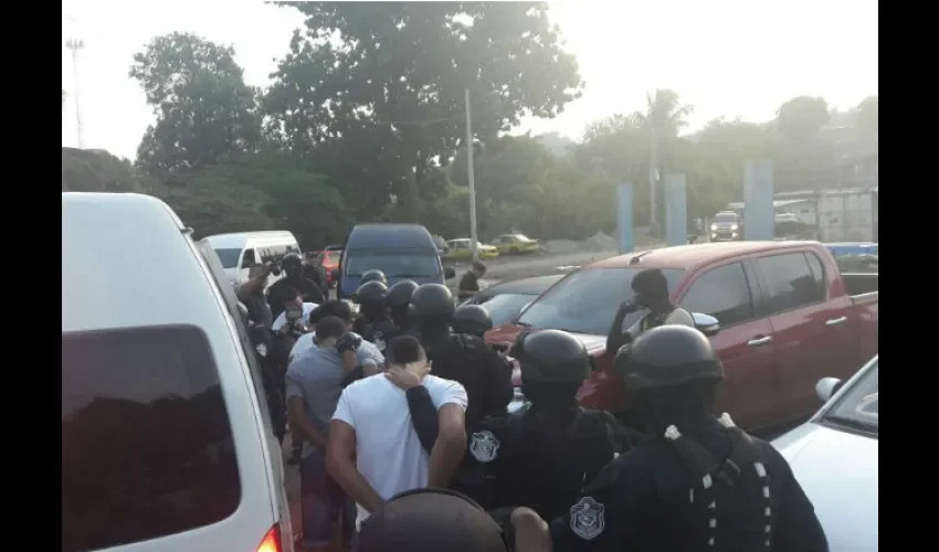 Operativo policial en San Miguelito 