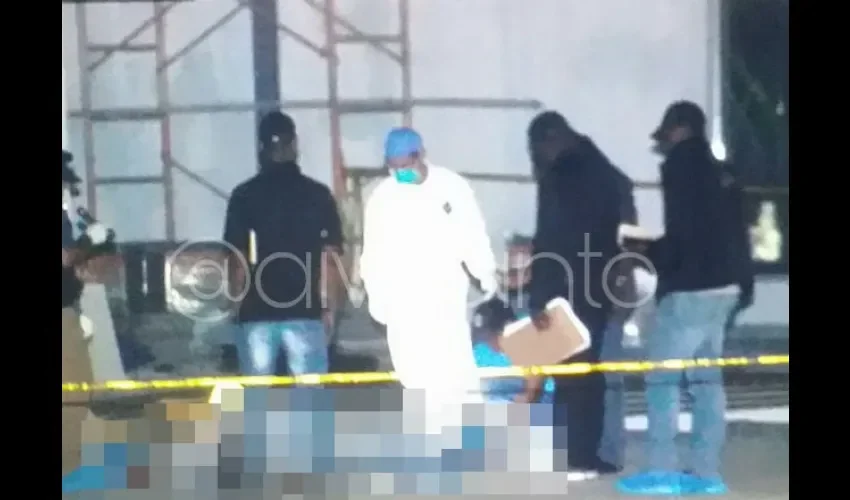 Agente de seguridad muerto  en la 24 de Diciembre