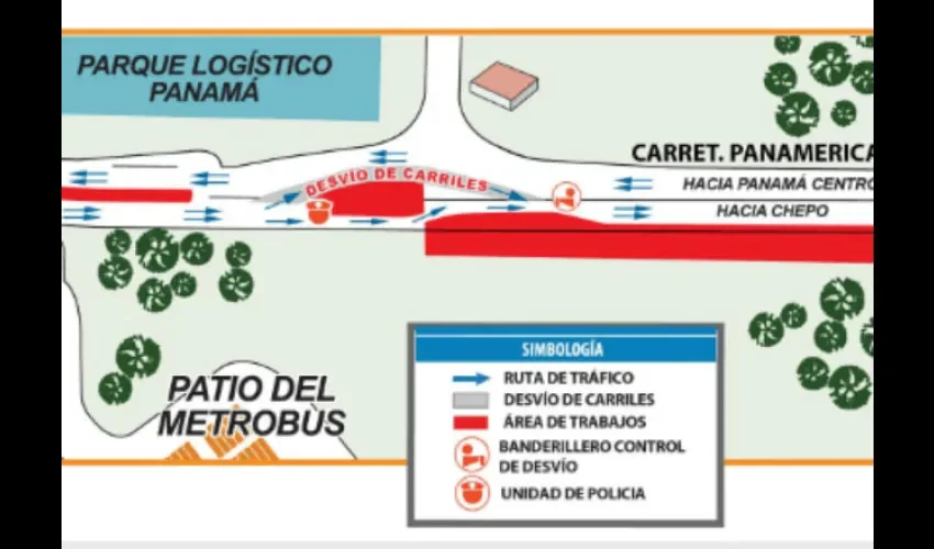 Línea 2 en el corregimiento de la 24 de Diciembre 