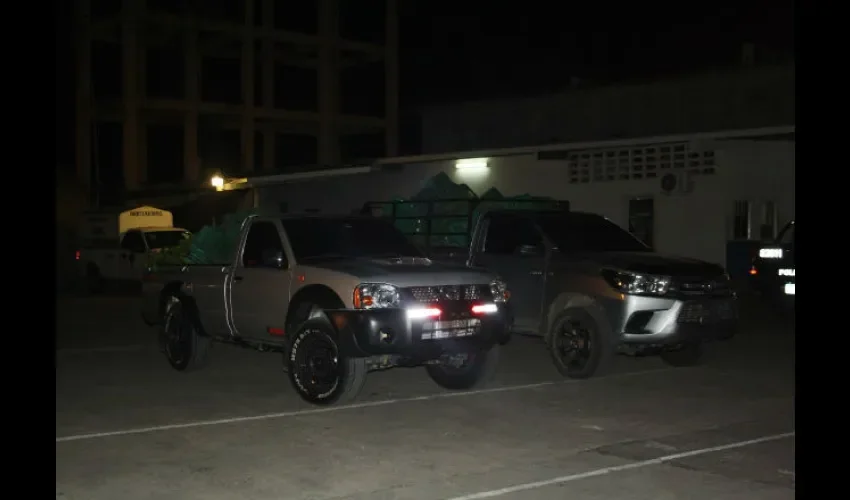 Droga decomisada en carros procedentes de Chiriquí 