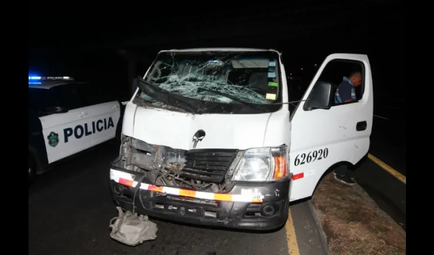 Accidente de tránsito en avenida Nacional 