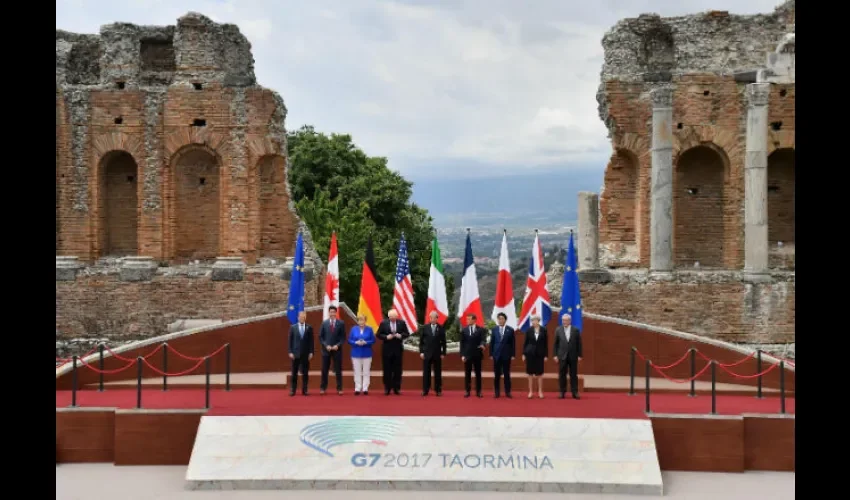 Cumbre del G7 en siciliana Taormina, Italia