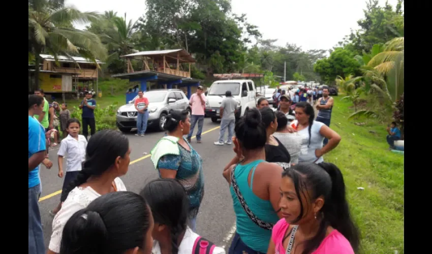 Protesta en Bocas del Toro