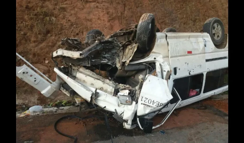 Accidente de tránsito en Veraguas