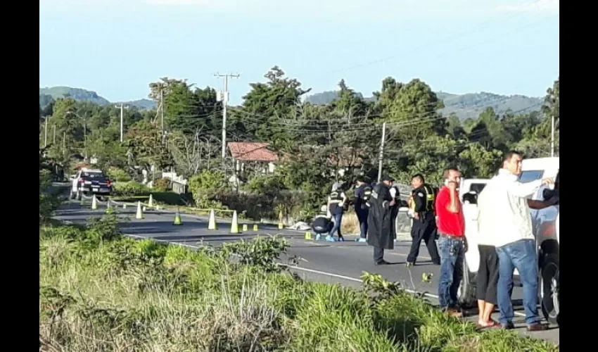 Cadáver encontrado en  Paso Ancho de Chiriquí
