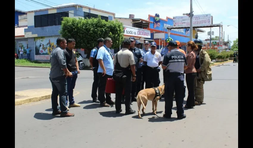 Bomba en Aguadulce 