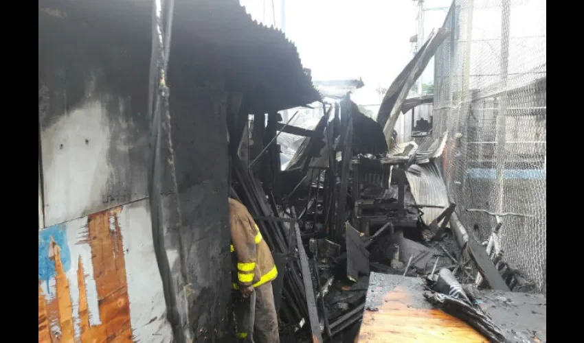 Incendio en Curundú