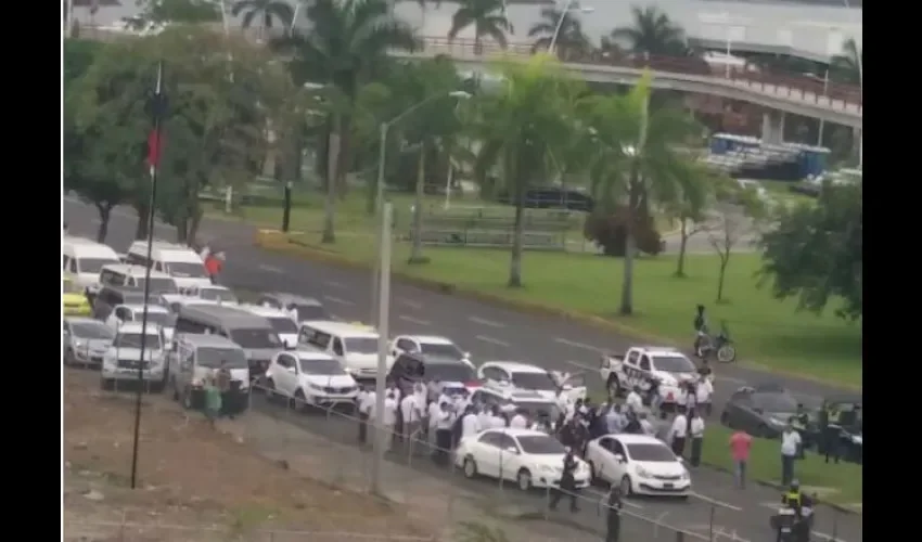 Protestan contra Uber