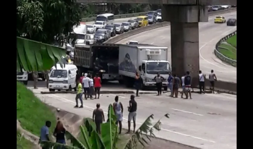 Protesta en el Corredor Norte 