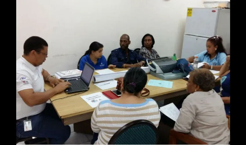 Capacitación en Colón 