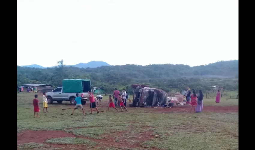 Accidente de tránsito en Cerro Banco