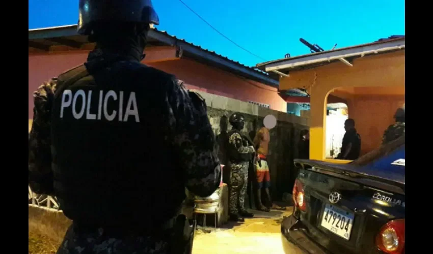 Policia Nacional realiza operativos en Pedregal 