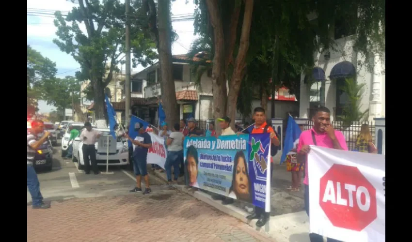 Mocona protesta en Calidonia 