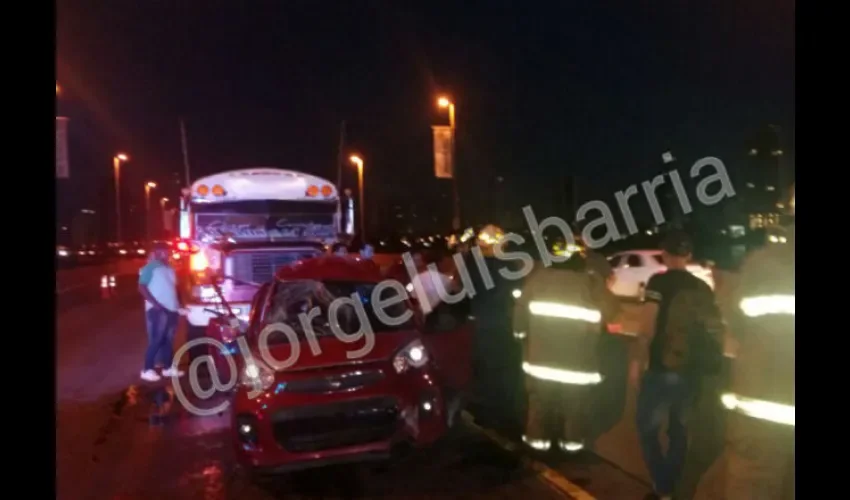 Accidente en el Corredor Norte