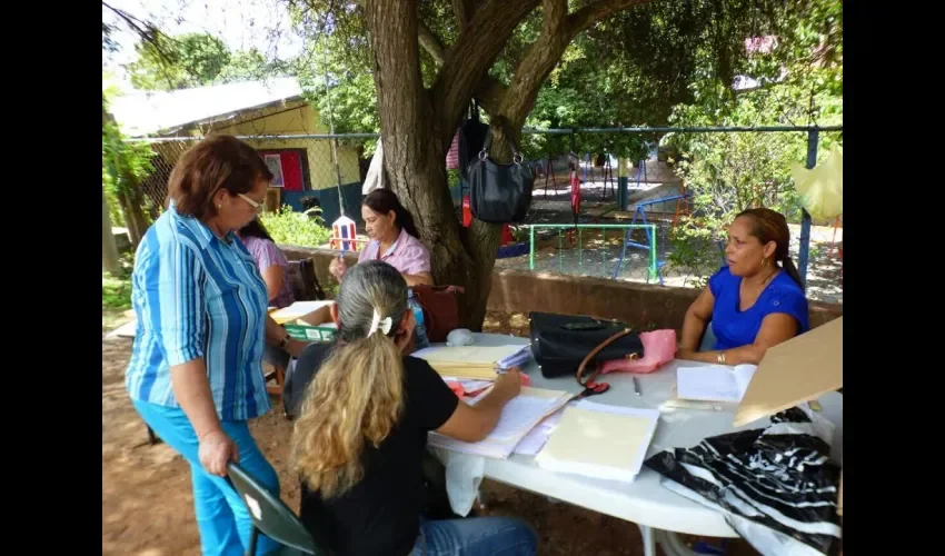 Jardín infantil en Chitré 