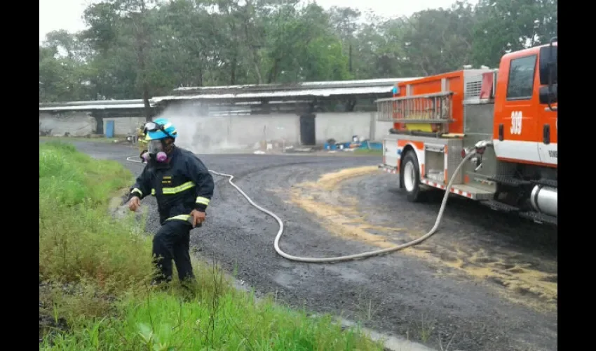 Escape de gas cloro  en Veraguas 