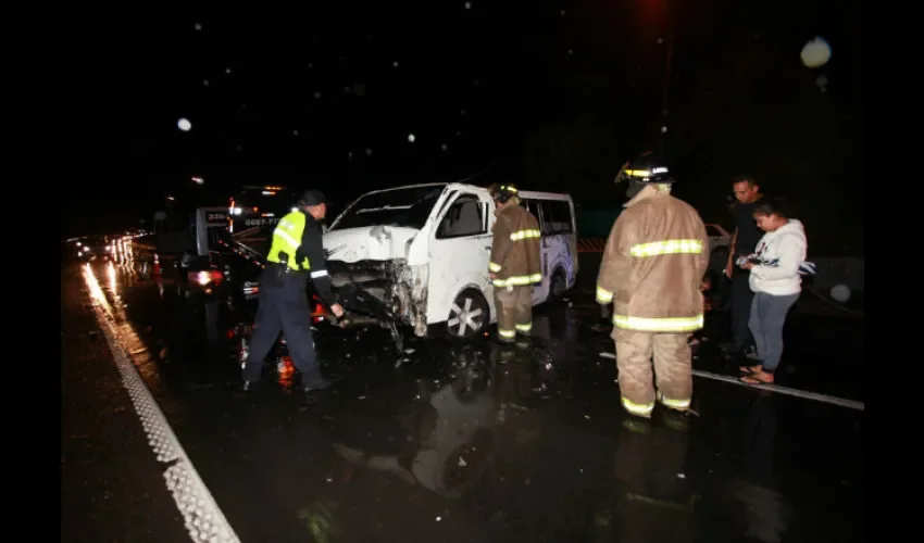 Accidente de tránsito en Howard