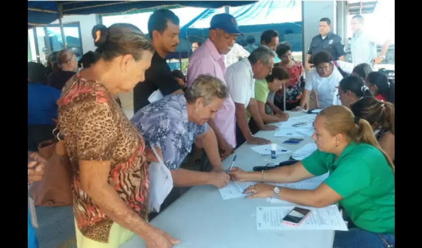 Programa 120 a los 65 en Chiriquí 