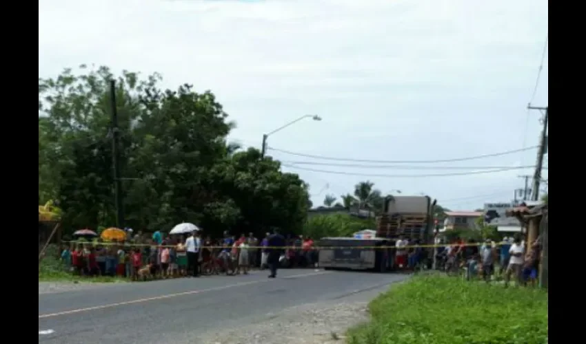 Atropello en Bocas del Toro 