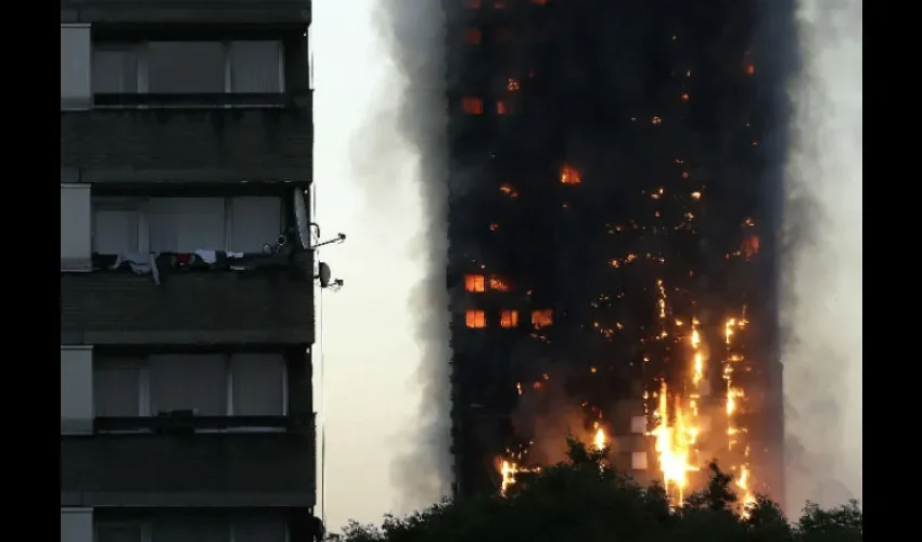 Torre Grenfell incendio en Londres