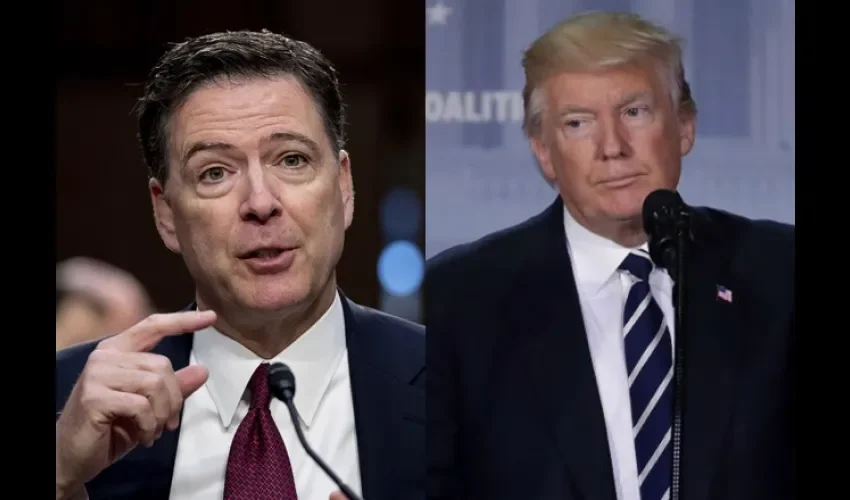 James Comey y Donald Trump