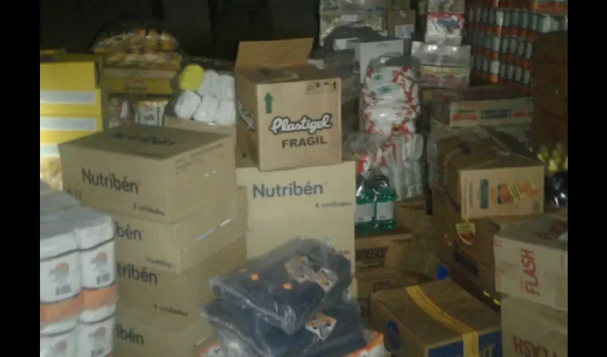 Mercancía comestible hurtada en Pacora  