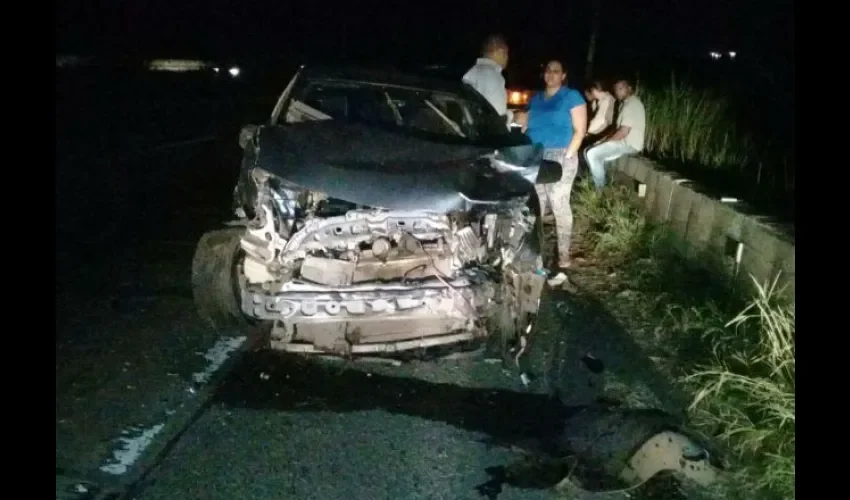 Accidente de tránsito en Panamá Oeste 