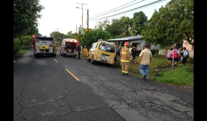 Accidente de tránsito en Buagaba