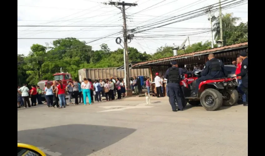 Protestan contra el Meduca en La Cabima 