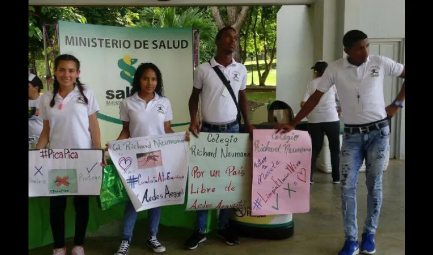 Estudiantes contra el mosquito Aedes aegypti