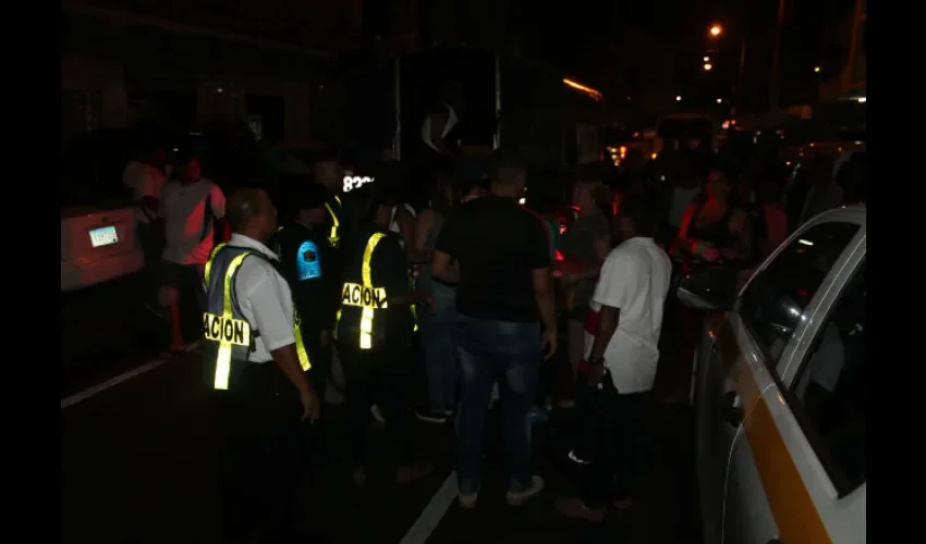 Operativo del Servicio Nacional de Migración en Calidonia