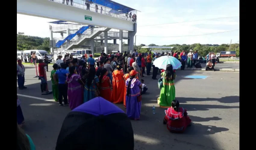 Protestan en  San Félix