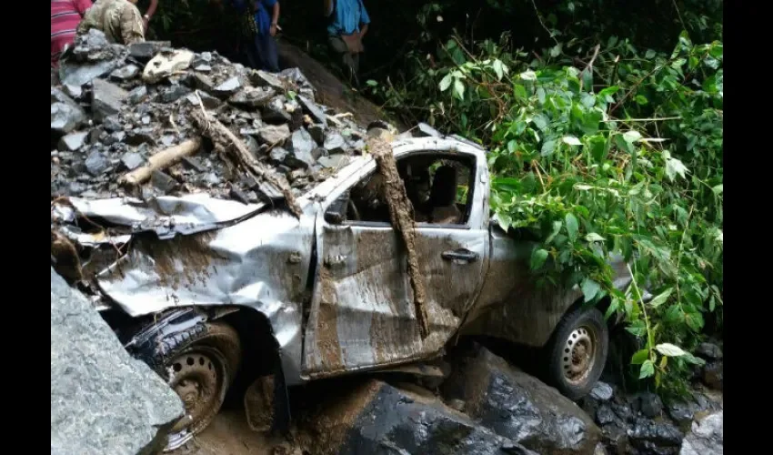 Accidente en la comarca Ngäbe-Buglé