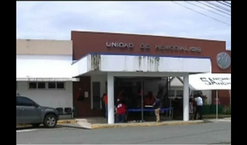 Unidad de hemodiálisis del Hospital Raúl Dávila de Changuinola
