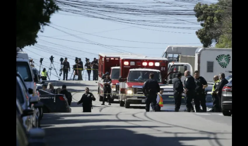 Tiroteo ocurrido en un centro de mensajería UPS en San Francisco