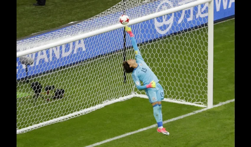 Guillermo Ochoa, guardameta de la selección mexicana de fútbol 
