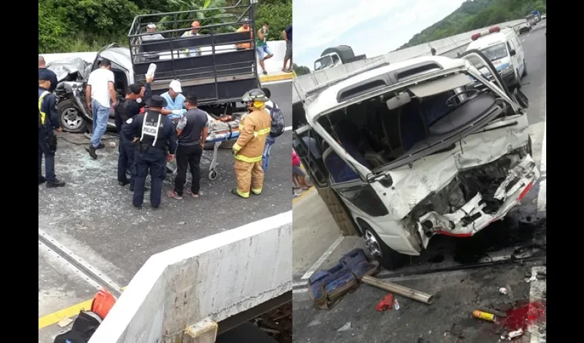 El accidente ocurrió cerca del Río Fonseca