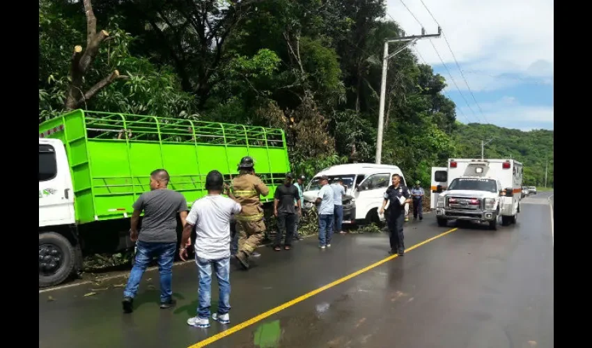 Accidente en Coclé