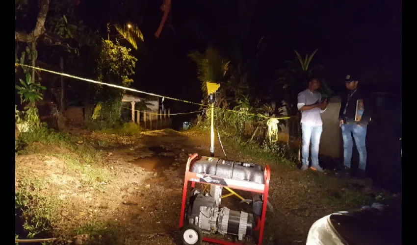 La víctima fue llevada al hospital Manuel Amador Guerrero.