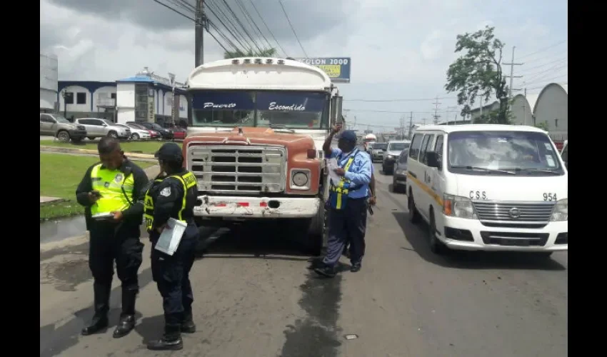 Transporte en Colón