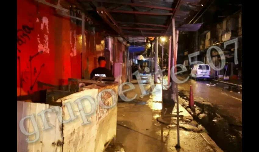 Hombre baleado en calle 9, avenida Justo Arosemena