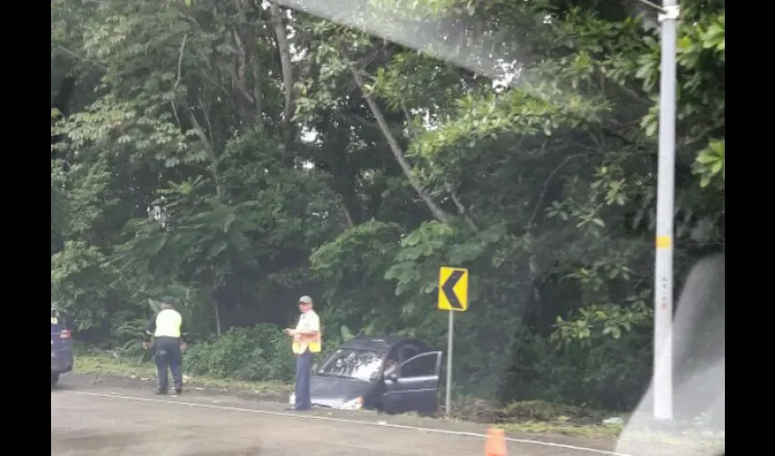Accidente en el Corredor Norte 