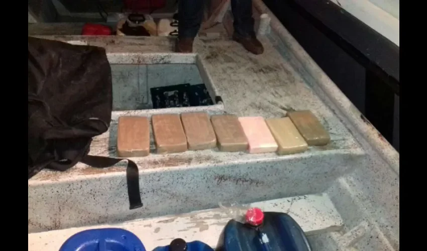 Incautan droga en en el archipiélago de Las Perlas. 