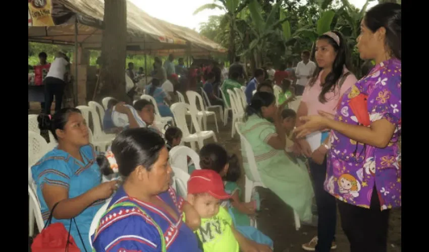 Residentes de Chiriguagua 