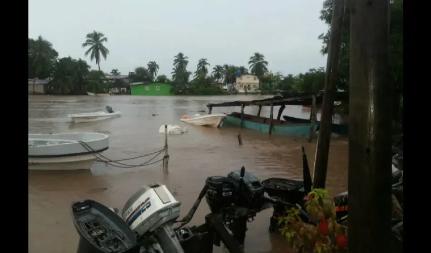 Inundaciones en Nombre de Dios de Colón 