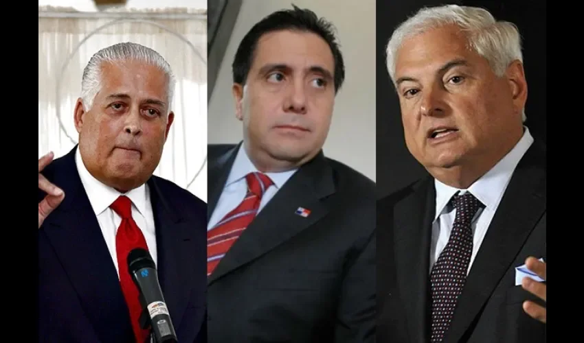 Ernesto Pérez Balladares, Martín Torrijos y Ricardo Martinelli