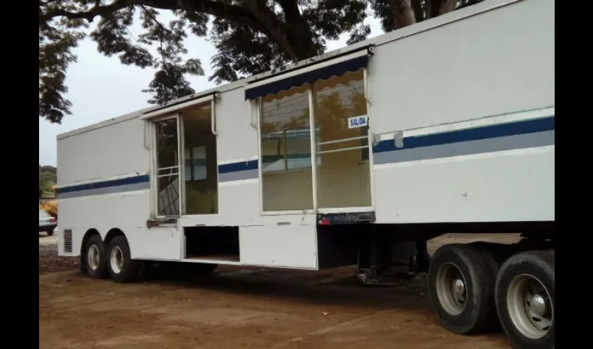 Cuartel móvil instalado en La Chorrera 