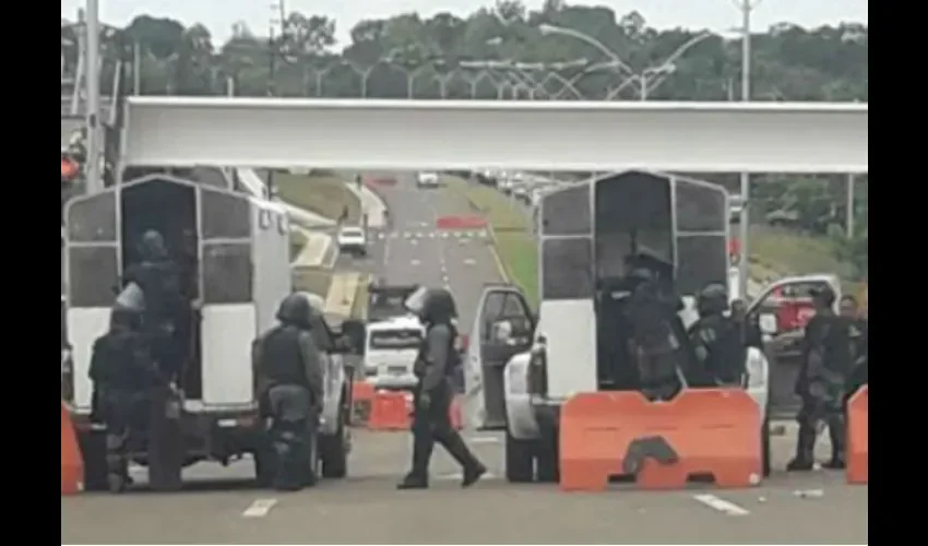 Protesta en Chiriquí